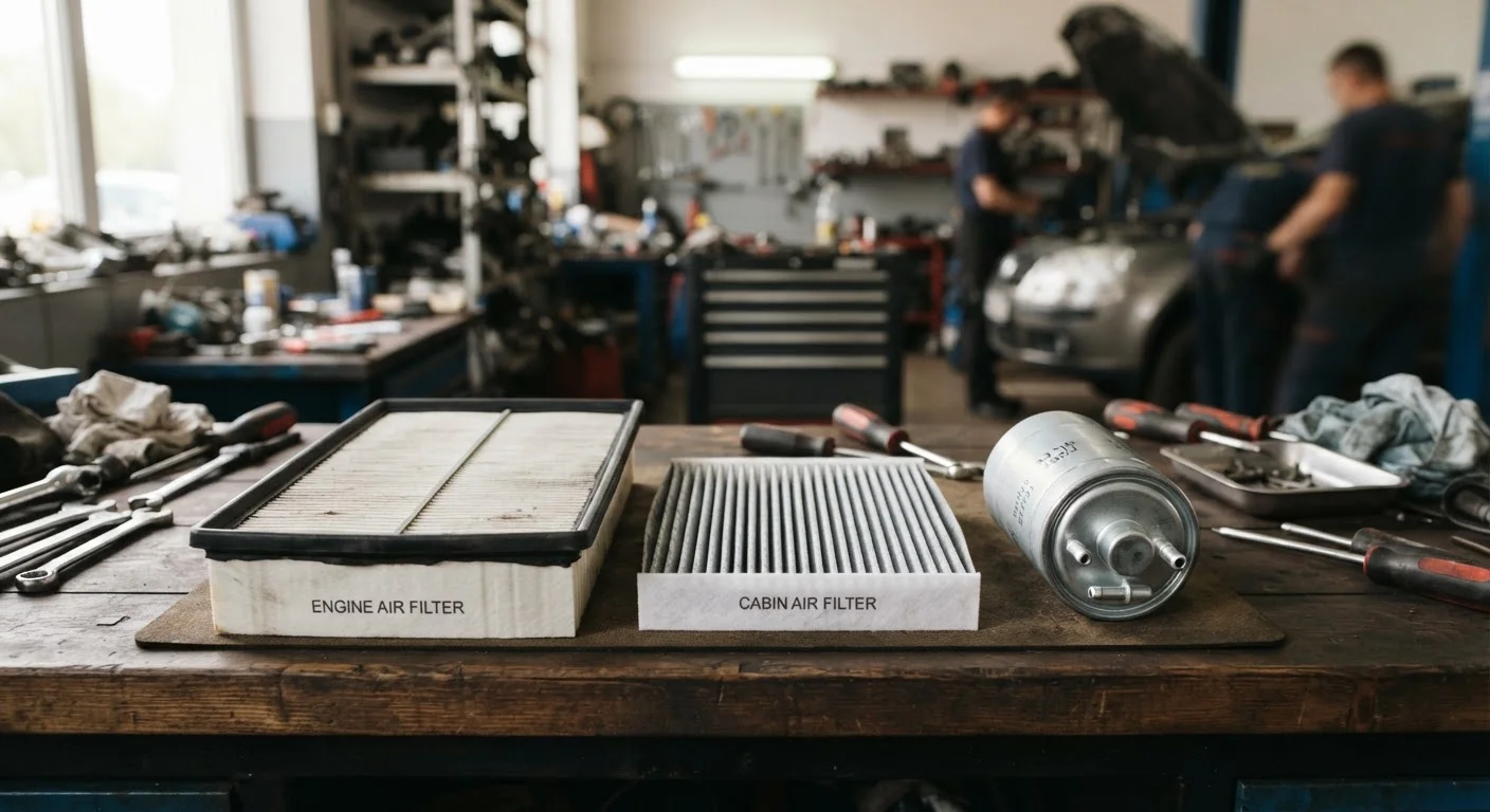 Air Filter, Cabin Filter, Fuel Filter: What Each One Does and When It Matters