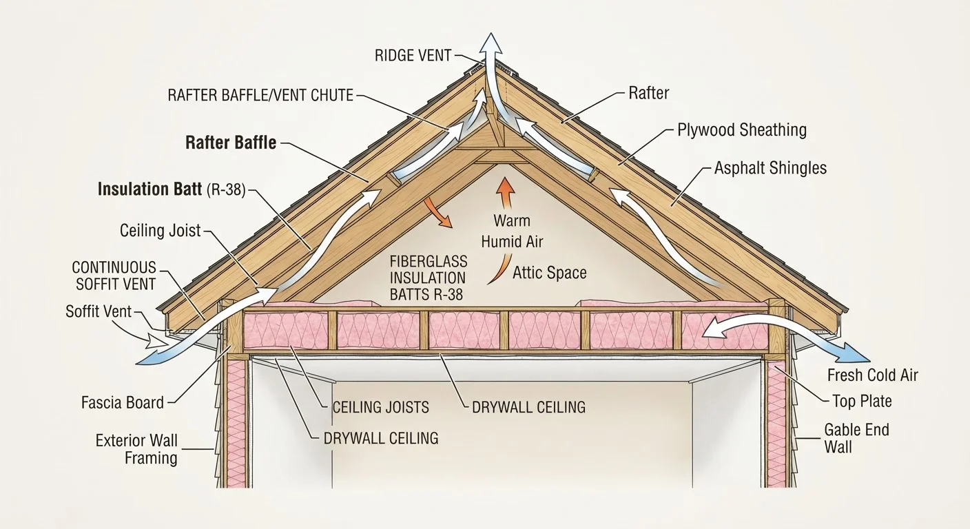 Attic Ventilation and Insulation: How They Work Together