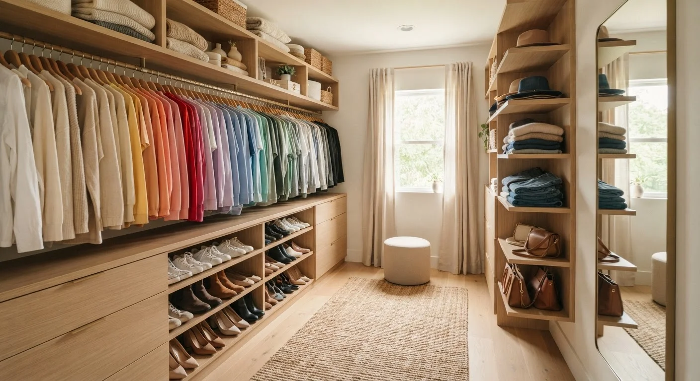 Closet Organization: The Methods That Help You See Everything You Own
