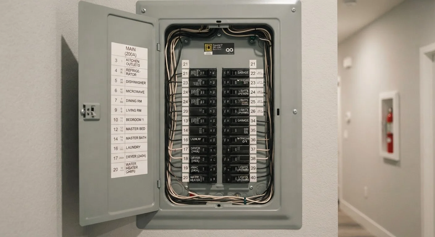 How to Read Your Home's Electrical Panel Safely