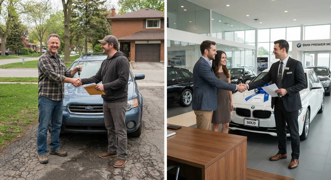Private Seller vs. Dealership: What Changes When You Buy a Car from an Individual