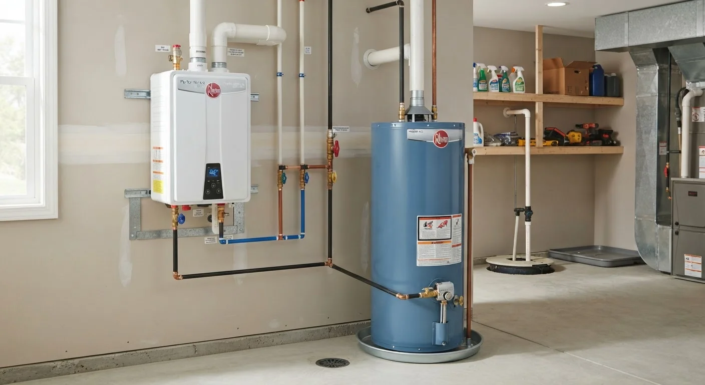 Tankless vs. Storage Water Heaters: Maintenance Demands Compared