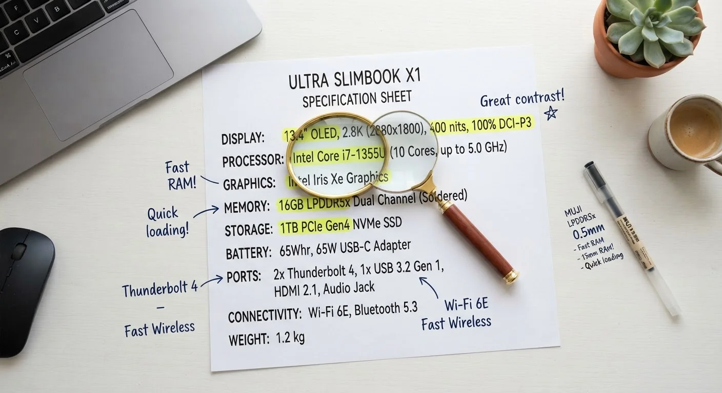 The Computer Spec Sheet Glossary: Plain-English Definitions for Every Term
