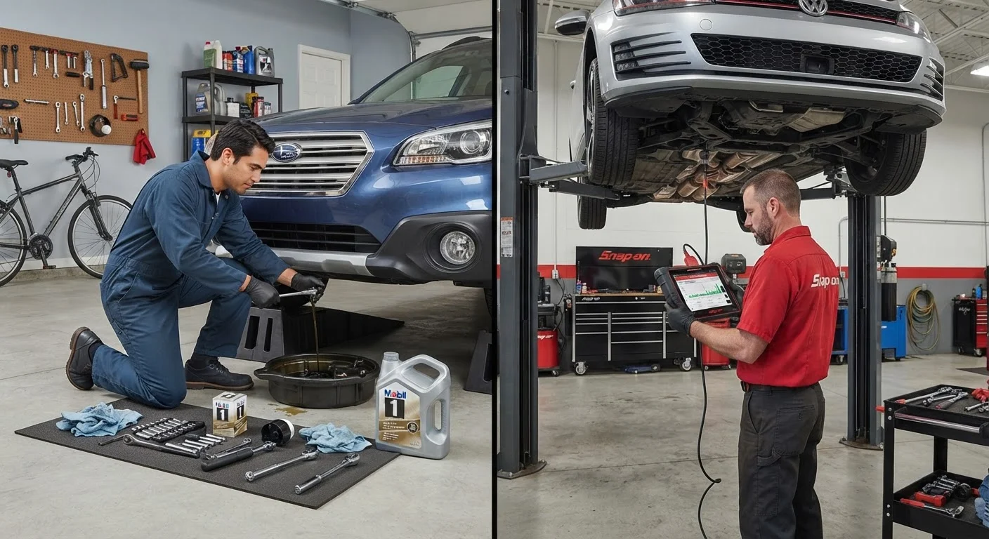 The DIY vs. Shop Decision: When to Do It Yourself and When to Call a Mechanic