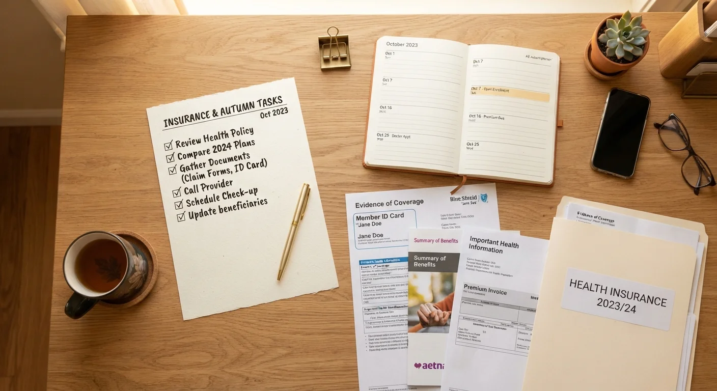 The Open Enrollment Checklist: What to Review Before Picking Your Annual Coverage