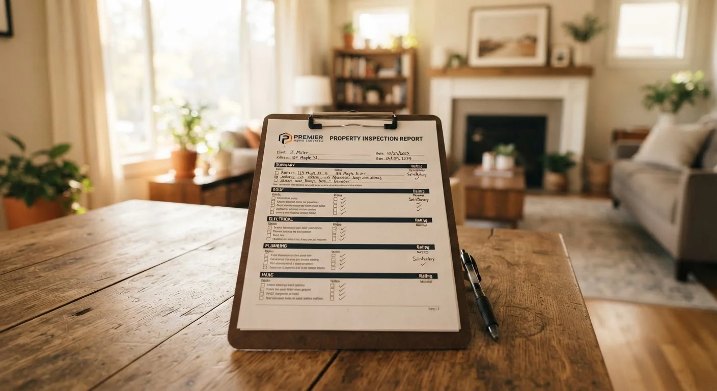 What a Home Inspection Report Is Actually Telling You