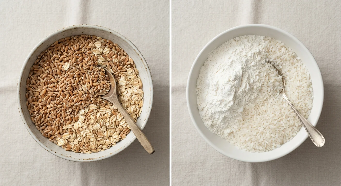Whole Grains vs. Refined Grains: What Changes When You Process a Grain