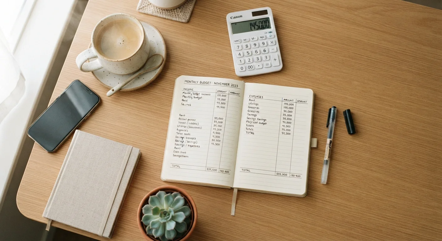 Your First Monthly Budget: A Foundation for Financial Clarity
